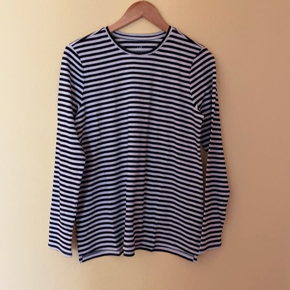 J Jill crewneck, high-low tee NEW